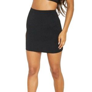 Active USA - Black Contour Mini Skirt - Medium
